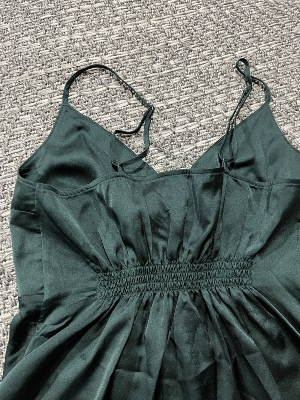 Abercrombie & Fitch | Green Fit And Flare Tank With Bow - Picture 9 of 11